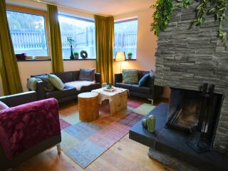 06. Catered chalet Cirrus Sankt Anton Woonkamer