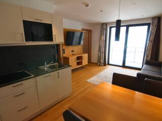 10. Catered chalet Elfriede Fiss Woonkamer Apartment G